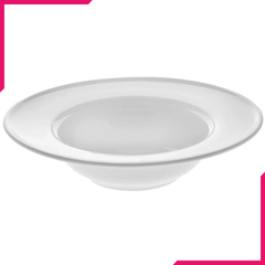 Wilmax Fine Porcelain Deep Plate 6" - bakeware bake house kitchenware bakers supplies baking