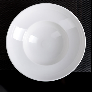 Wilmax Fine Porcelain Deep Plate 9.75" - bakeware bake house kitchenware bakers supplies baking