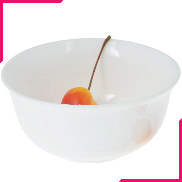 Wilmax Fine Porcelain Bowl Round 4.5" - bakeware bake house kitchenware bakers supplies baking