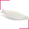 Wilmax Fine Porcelain Fish Plate 10" - bakeware bake house kitchenware bakers supplies baking
