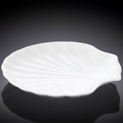 Wilmax Fine Porcelain Shell Dish 6" - bakeware bake house kitchenware bakers supplies baking