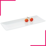 Wilmax Fine Porcelain Sushi/Canape Dish 12" X 4.7" - bakeware bake house kitchenware bakers supplies baking