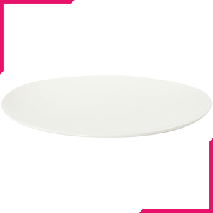 Wilmax Fine Porcelain Oval Platter 10" - bakeware bake house kitchenware bakers supplies baking