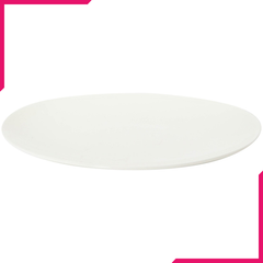 Wilmax Fine Porcelain Oval Platter 10" - bakeware bake house kitchenware bakers supplies baking