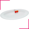 Wilmax Fine Porcelain Oval Platter 10" - bakeware bake house kitchenware bakers supplies baking