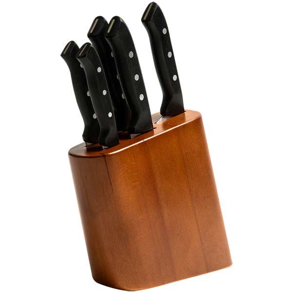 Pirge Profi Knife Set with Block - bakeware bake house kitchenware bakers supplies baking