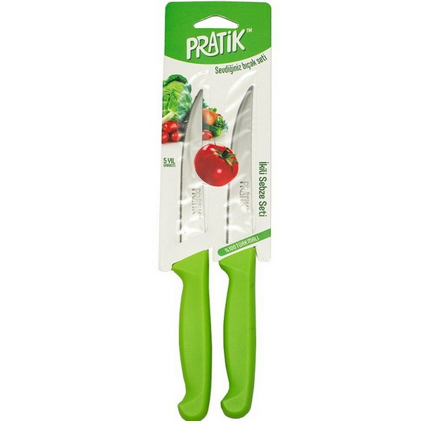 Pirge Pratik Kitchen Knife Set 2Pcs - bakeware bake house kitchenware bakers supplies baking