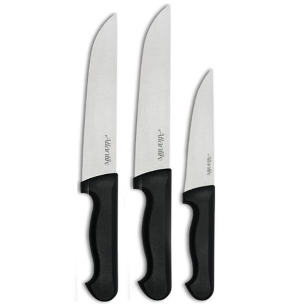 Pirge Atlantik Multipurpose Knife Set 3Pcs - bakeware bake house kitchenware bakers supplies baking