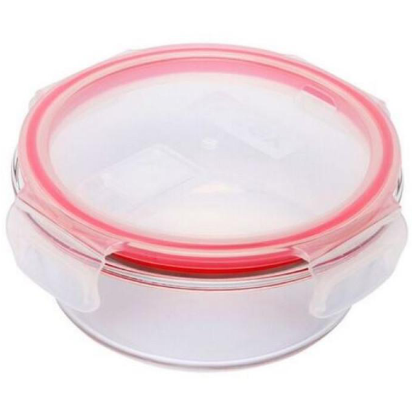 Pyrex Easy Vent Round Glass Food Storage Container - bakeware bake house kitchenware bakers supplies baking