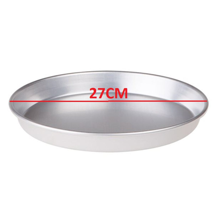 Pizza Pan Round Aluminium 27CM – - Main Image