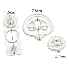 Princess Carriage Cutter 3Pcs Set