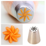 Russian Flower Icing Nozzle Stainless Steel