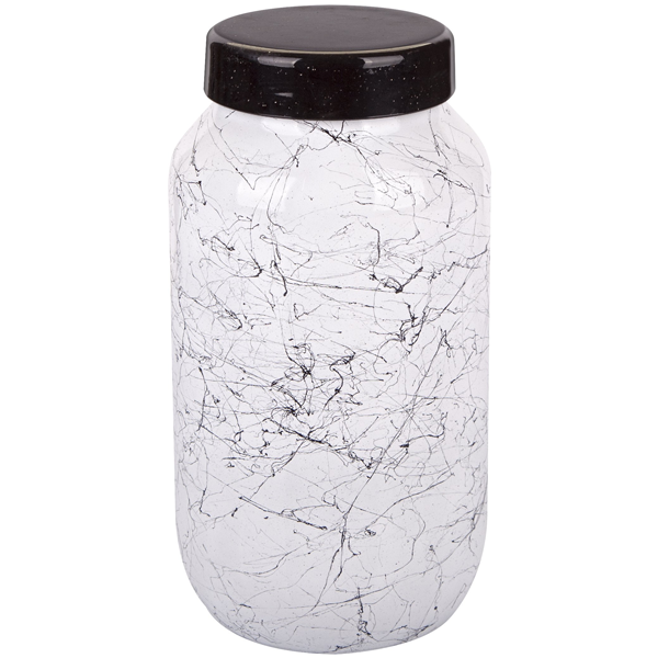 Sarina Marble Jar 1500CC - bakeware bake house kitchenware bakers supplies baking