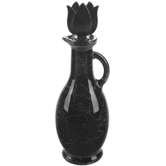Sarina Marble Oil & Vinegar Bottle 500CC - bakeware bake house kitchenware bakers supplies baking