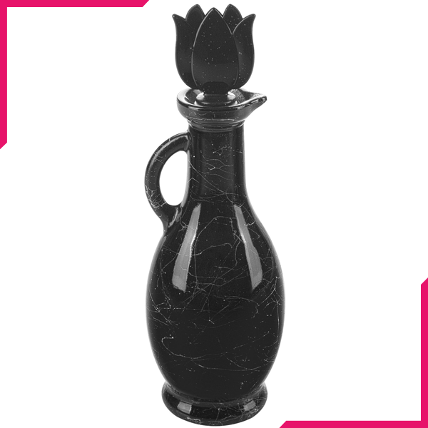 Sarina Marble Oil & Vinegar Bottle 500CC - bakeware bake house kitchenware bakers supplies baking