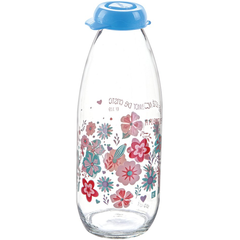 Sarina Decorated Juice Bottle 1000CC - bakeware bake house kitchenware bakers supplies baking