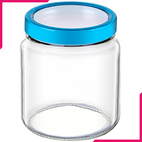 Sarina See Through Crystal Lid Pantry Jar 1000CC - bakeware bake house kitchenware bakers supplies baking