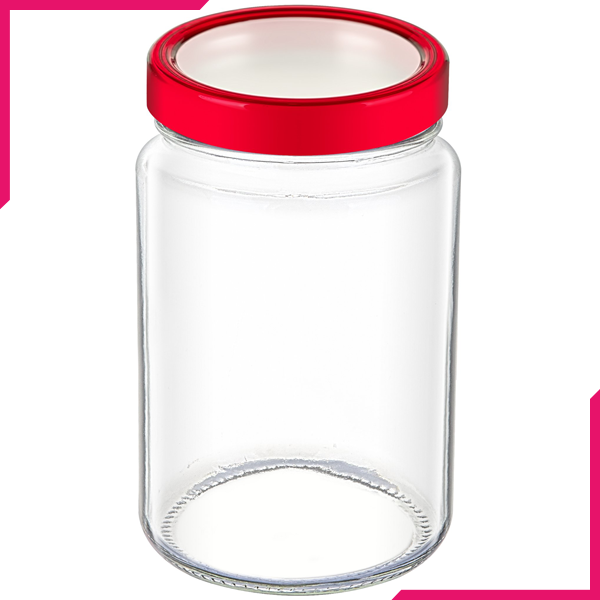 Sarina See Through Crystal Lid Pantry Jar 1500CC - bakeware bake house kitchenware bakers supplies baking