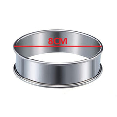 Bun Making Tin Silver 3 Pcs Set