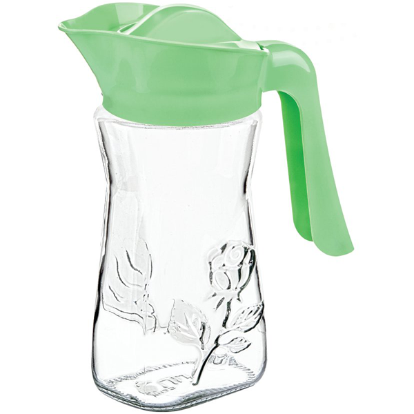 Sarina Tulip Press Lid Jug 1000CC - bakeware bake house kitchenware bakers supplies baking