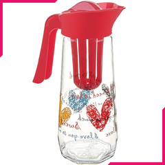 Sarina Prizma Decorated Detox Jug 1600CC - bakeware bake house kitchenware bakers supplies baking