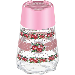 Sarina Prizma Decorated Flip Top Salt Shaker - bakeware bake house kitchenware bakers supplies baking