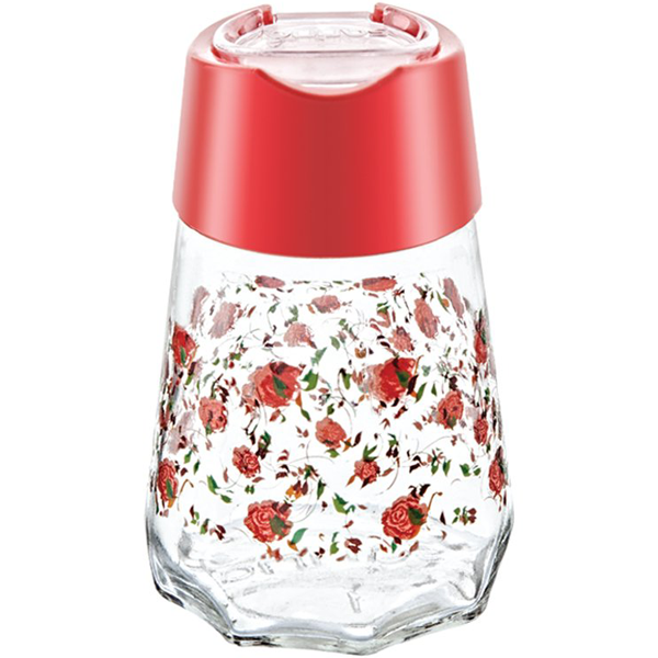 Sarina Prizma Decorated Flip Top Salt Shaker - bakeware bake house kitchenware bakers supplies baking