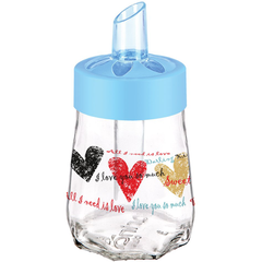 Sarina Prizma Decorated Sugar Dispenser 210CC - bakeware bake house kitchenware bakers supplies baking
