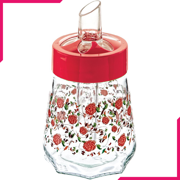 Sarina Prizma Decorated Sugar Dispenser 210CC - bakeware bake house kitchenware bakers supplies baking