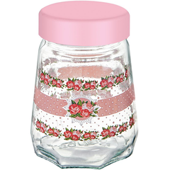Sarina Prizma Decorated Jar 370CC - bakeware bake house kitchenware bakers supplies baking