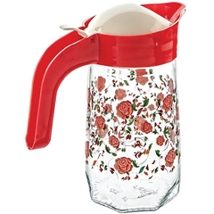 Sarina Prizma Decorated Jug 1000CC - bakeware bake house kitchenware bakers supplies baking