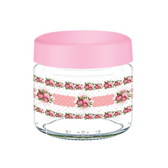 Sarina Decorated Jar 330CC - bakeware bake house kitchenware bakers supplies baking