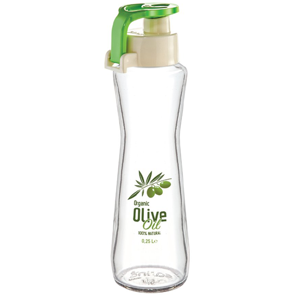 Sarina Decorated Olive Oil & Vinegar Bottle 250CC - bakeware bake house kitchenware bakers supplies baking
