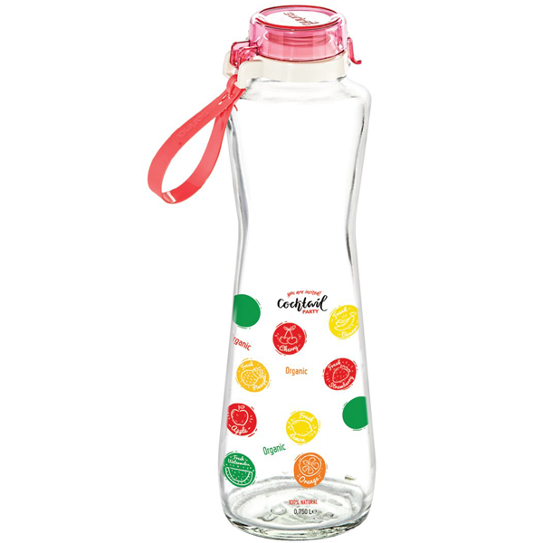 Sarina Decorated Water Bottle - bakeware bake house kitchenware bakers supplies baking
