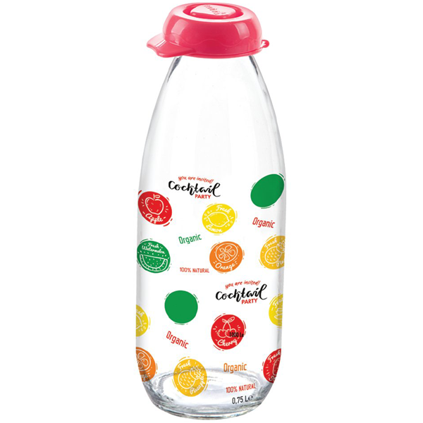 Sarina Decorated Water & Juice Bottle - bakeware bake house kitchenware bakers supplies baking