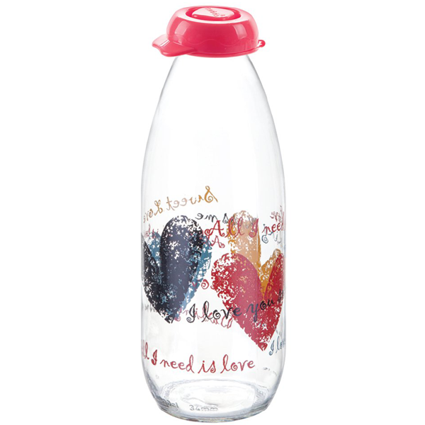 Sarina Decorated Water & Juice Bottle - bakeware bake house kitchenware bakers supplies baking