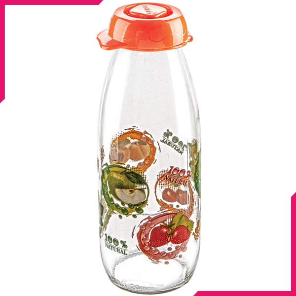 Sarina Decorated Water & Juice Bottle - bakeware bake house kitchenware bakers supplies baking