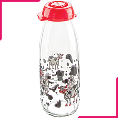 Sarina Decorated Milk Bottle 500CC - bakeware bake house kitchenware bakers supplies baking
