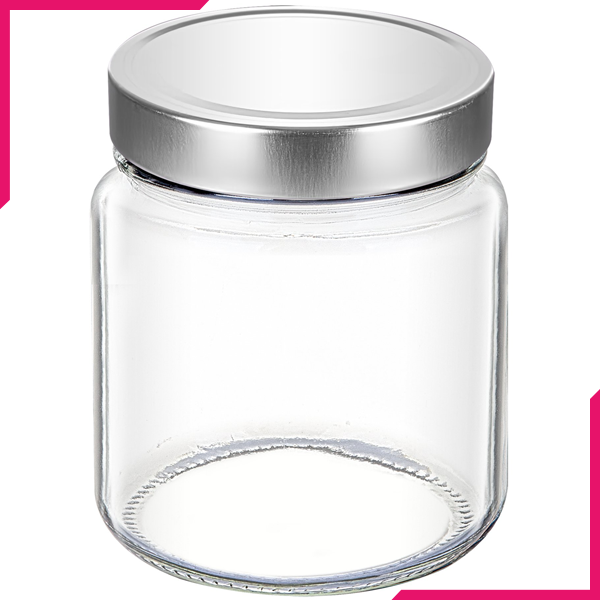 Sarina Metal Lid Pantry Jar 1000CC - bakeware bake house kitchenware bakers supplies baking