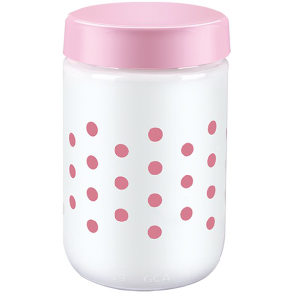 Sarina Opaque Designed Jar 660CC - bakeware bake house kitchenware bakers supplies baking