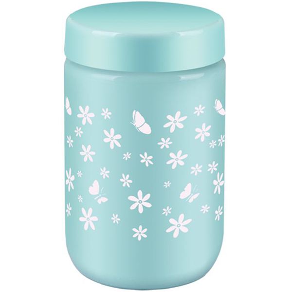 Sarina Opaque Designed Jar 660CC - bakeware bake house kitchenware bakers supplies baking