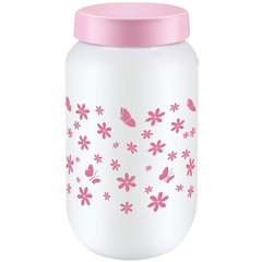 Sarina Opaque Designed Jar 1500CC - bakeware bake house kitchenware bakers supplies baking