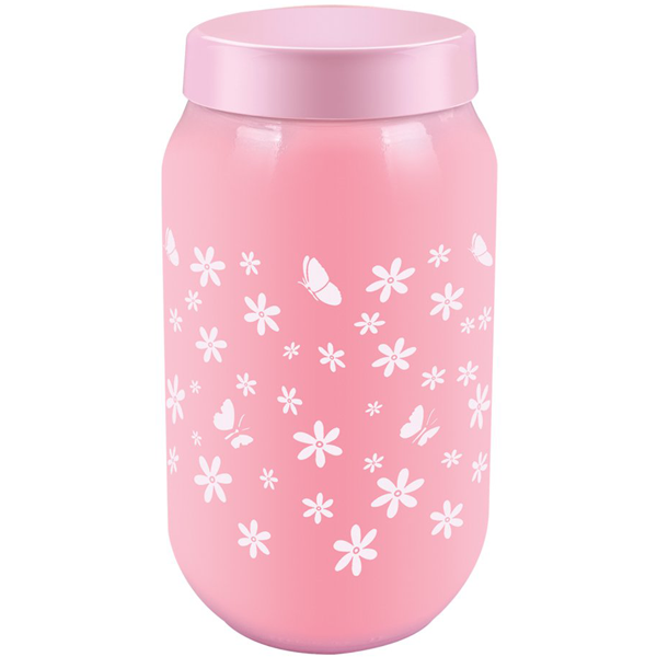 Sarina Opaque Designed Jar 1500CC - bakeware bake house kitchenware bakers supplies baking