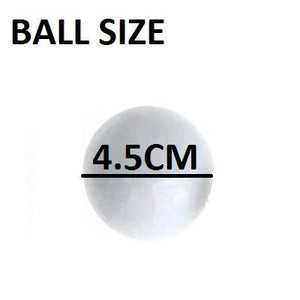 Large Size Chocolate Foam Ball 4Pcs Pack