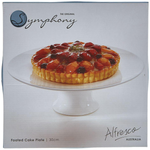Symphony Footed Cake Plate - bakeware bake house kitchenware bakers supplies baking