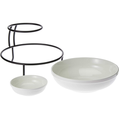 Symphony Wire Chip & Dip Stand - bakeware bake house kitchenware bakers supplies baking