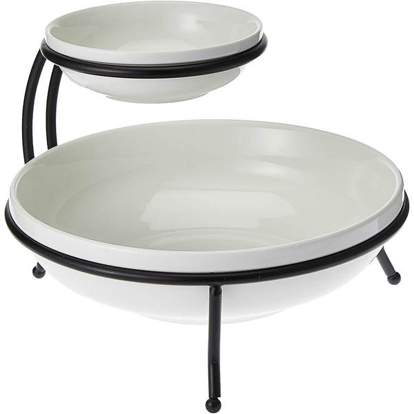 Symphony Wire Chip & Dip Stand - bakeware bake house kitchenware bakers supplies baking