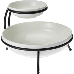 Symphony Wire Chip & Dip Stand - bakeware bake house kitchenware bakers supplies baking