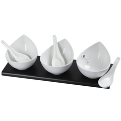 Symphony Minuit Snack Set 7Pcs 14cm - bakeware bake house kitchenware bakers supplies baking