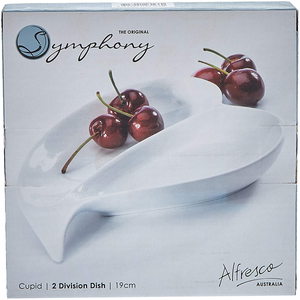 Symphony Cupid 2 Division Dish - bakeware bake house kitchenware bakers supplies baking